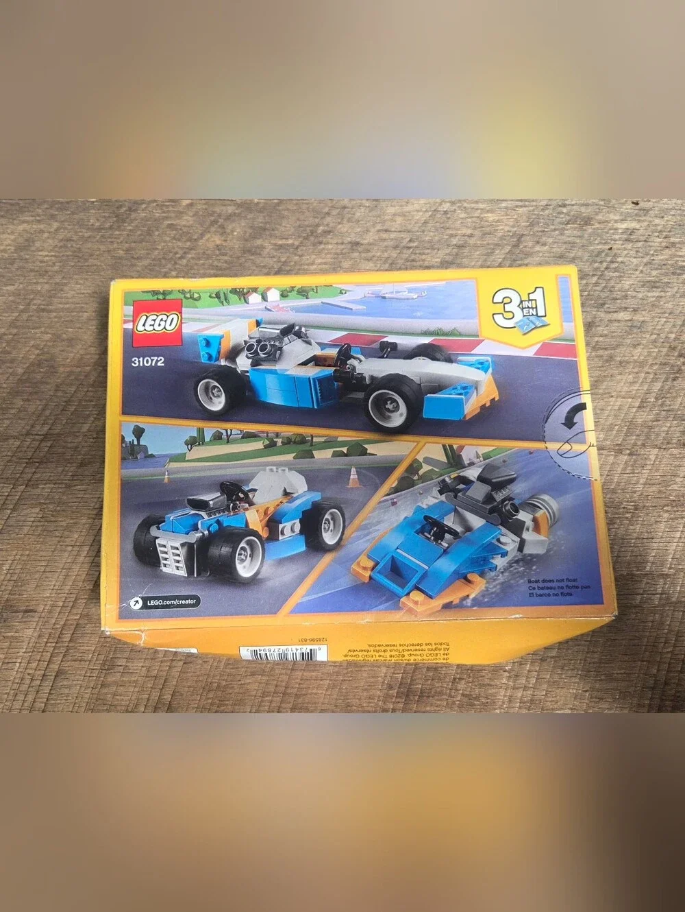 LEGO Creator Extreme Engines 31072 3-in-1 Building Kit Brand New Sealed ~ Bin 1E